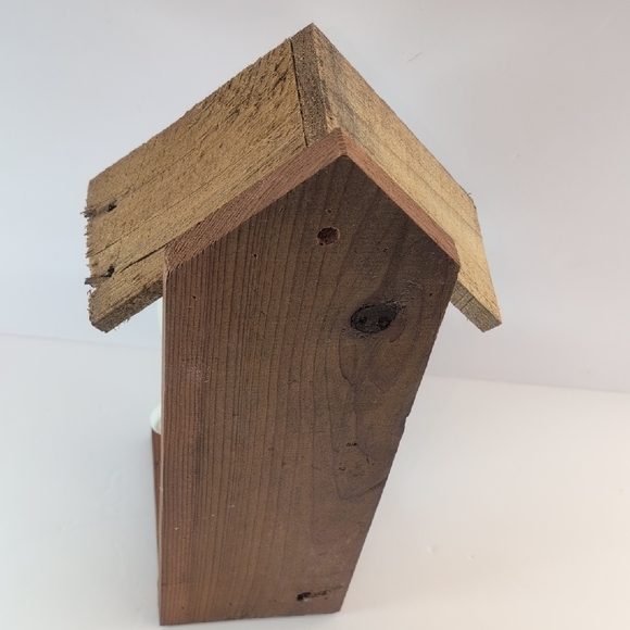 Rustic Teapot Bird Feeder Handmade Lady Luck - Picture 6 of 16